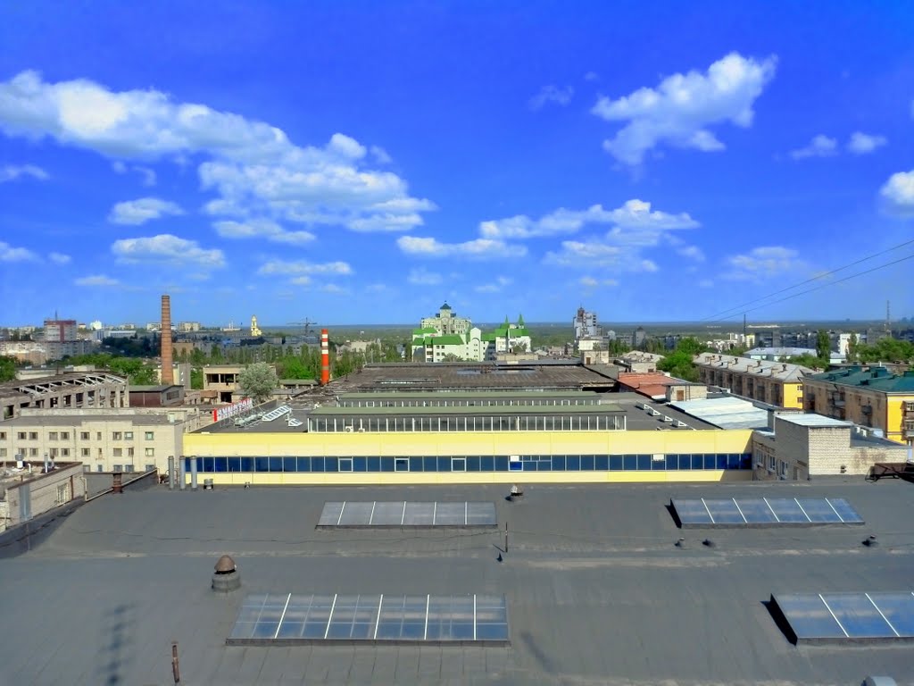 Вид на город из офиса Липецкой Радиогруппы