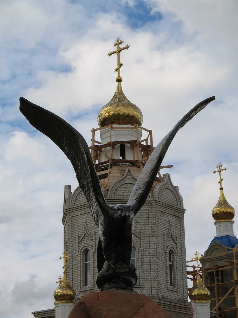 Новая церковь. Хлевное. Липецкая область. Россия