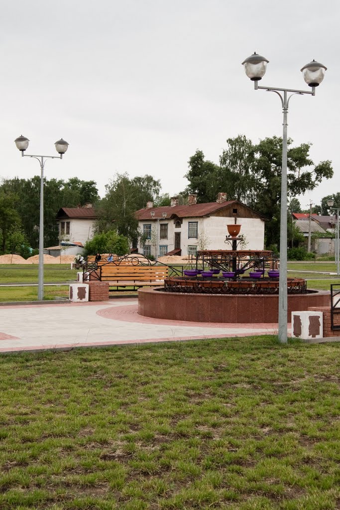 Звенигово, центр города.