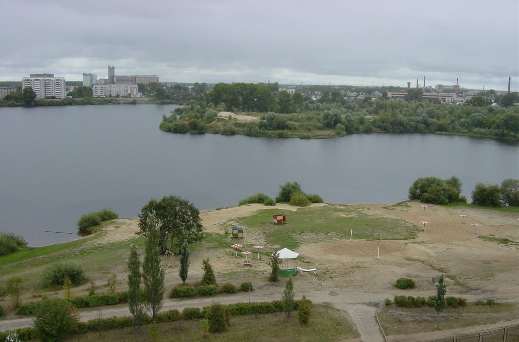 a river Kokshaga in Йошка́р-Ола́