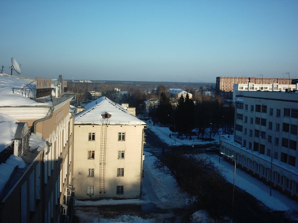 C крыши дома Гагарина-7