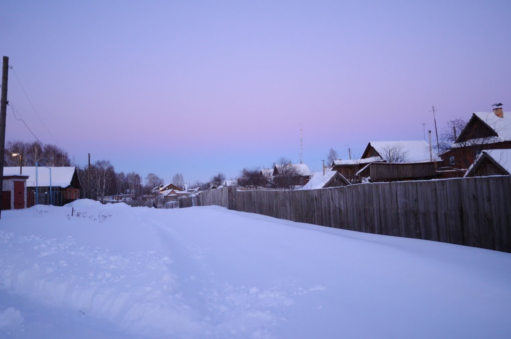 Early winter evening (Ранний зимний вечер)