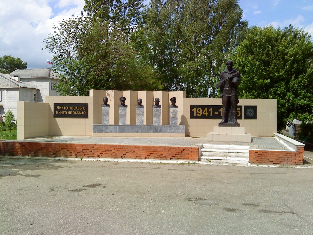 Monument to soldiers of the Great Patriotic War