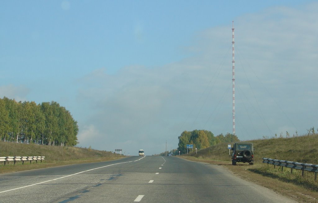 Teletower of the Soviet area, Republic Marij-El, Russia