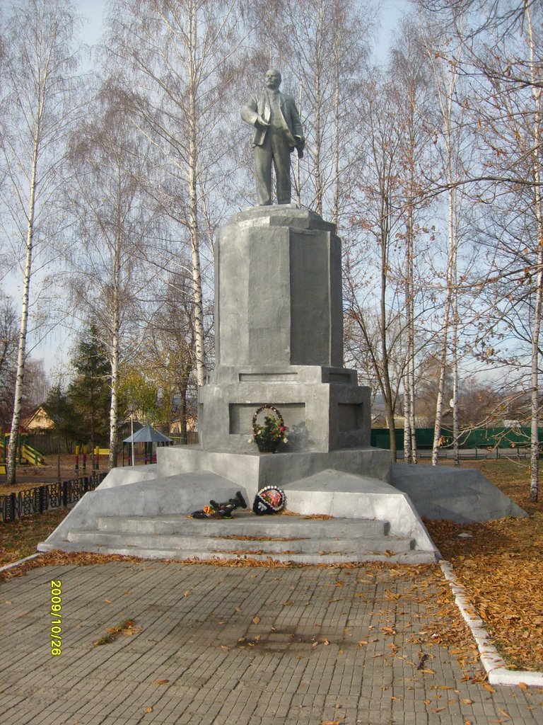 пам Ленину в горпарке