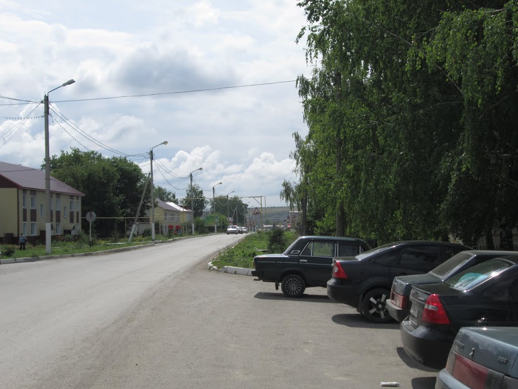 Возле районной больницы...