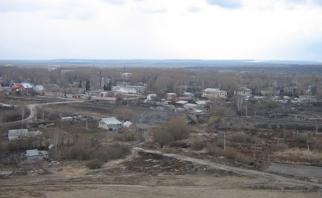 Панорама поселка Комсомольский