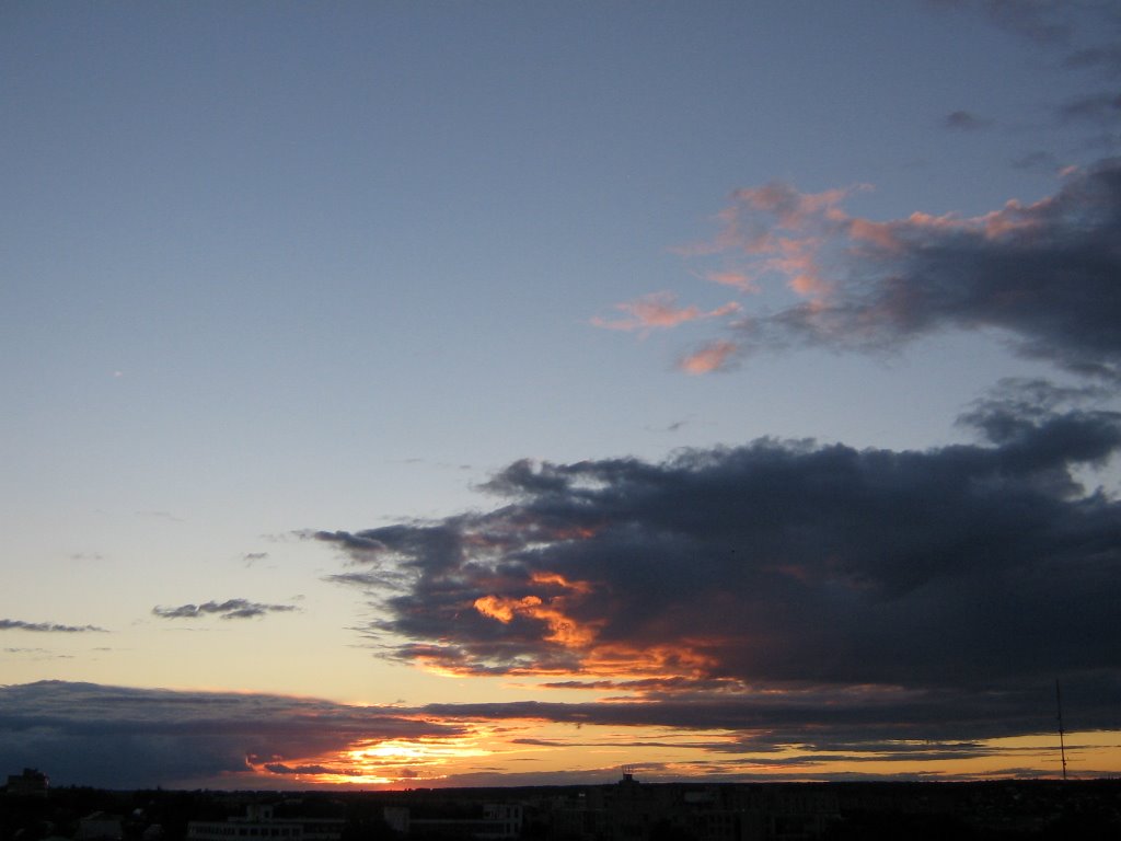 The last lights in twilight