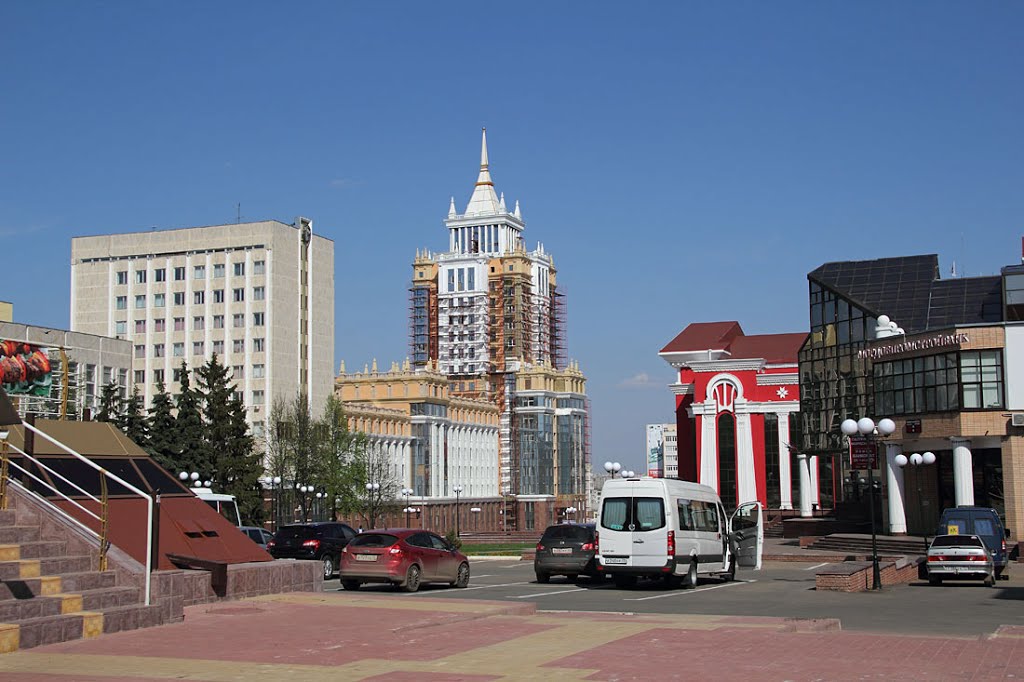 На улице Б.Хмельницкого в Саранске