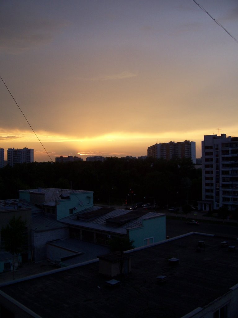 Sunset, Gorkogo st.