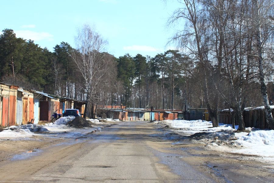 Дорога на очистные сооружения