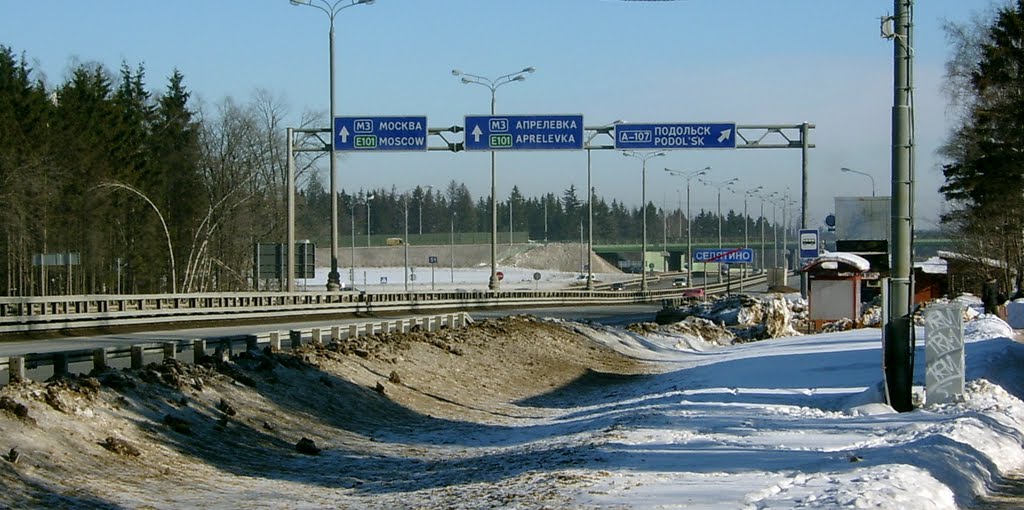 51-th km of the M3.