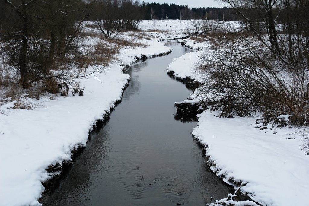 Desna river, Moscow region
