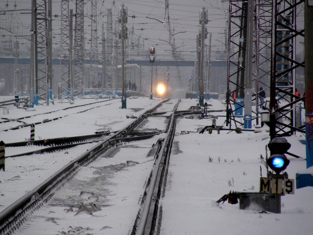 "Перекрёсток" железных дорог.