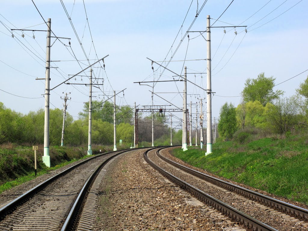На Москву (км 75/74)