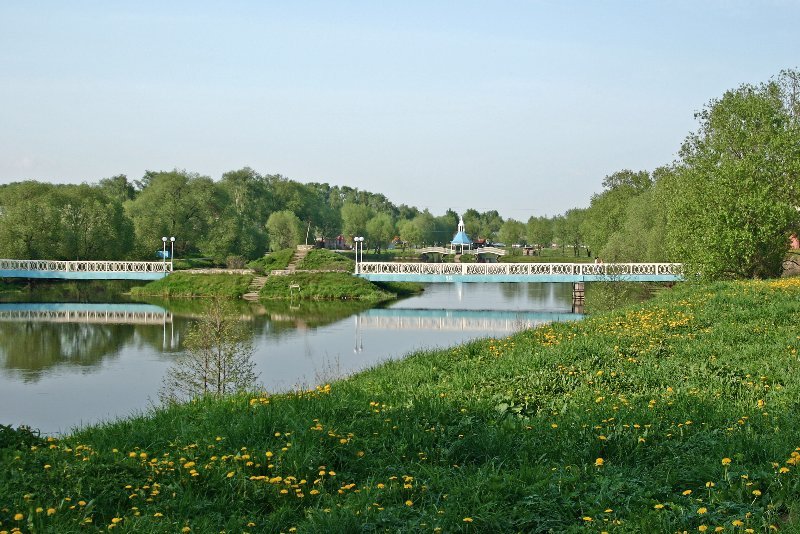 Бронницы, мосты на Кожурновке