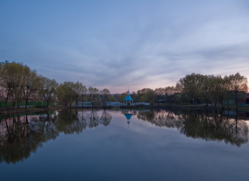 Река Кожурновка. Бронницы. 2010 (Kozhurnovka river. Bronnitsy. 2010)