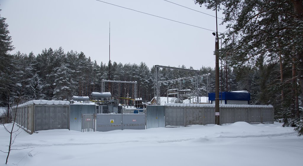 Трансформаторная электроподстанция  Electrical transformer
