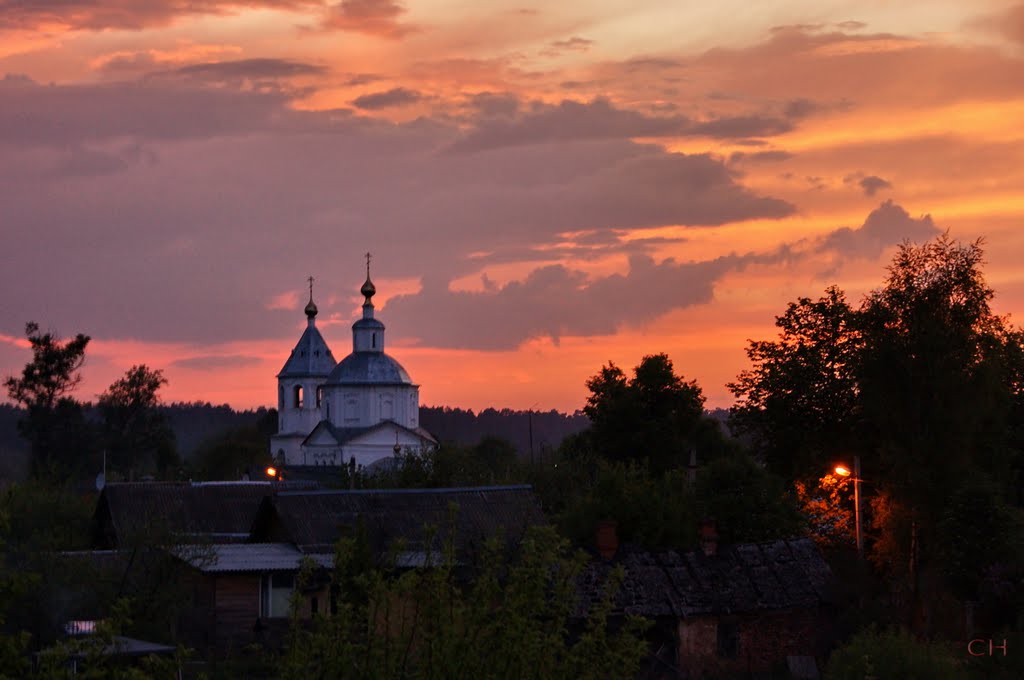 Верея. Вечер в Заречье