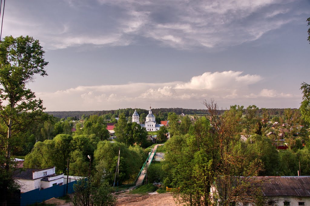Верея. Вид на город с городища