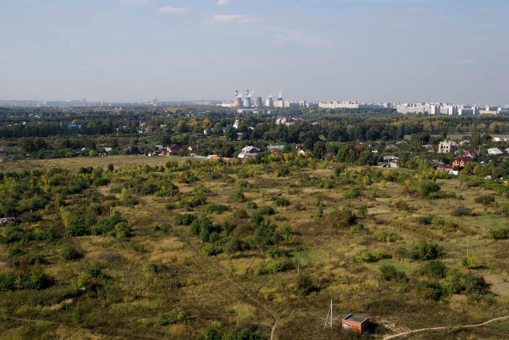Видное с высоты птичьего полёта