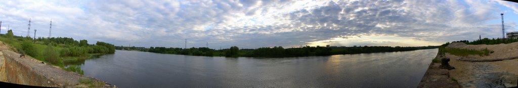Пирс, очень широкая панорама 2.