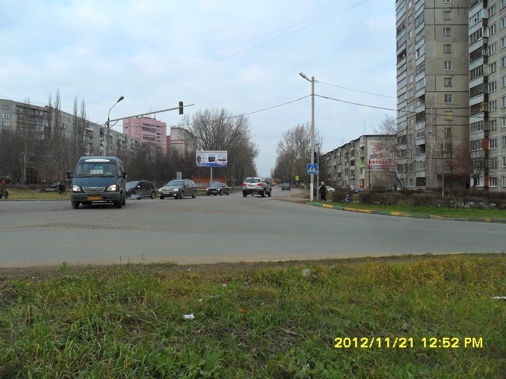 м