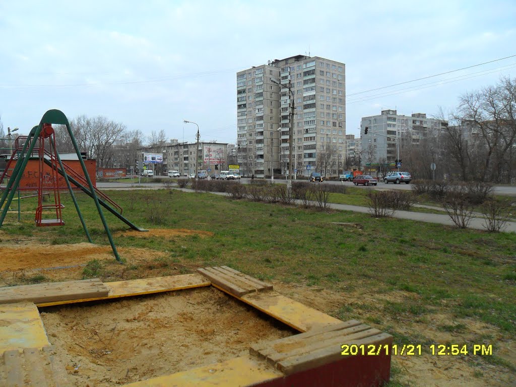 м