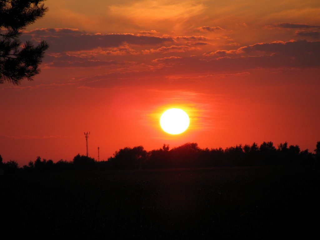 закат