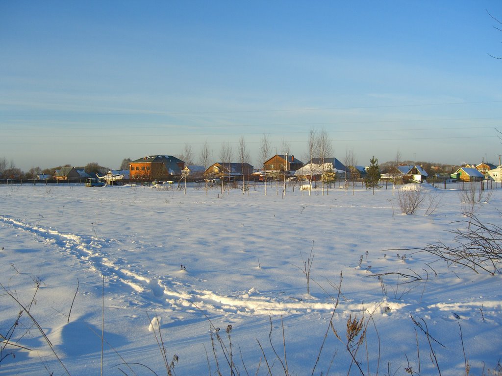 Glebovo village near Gjel