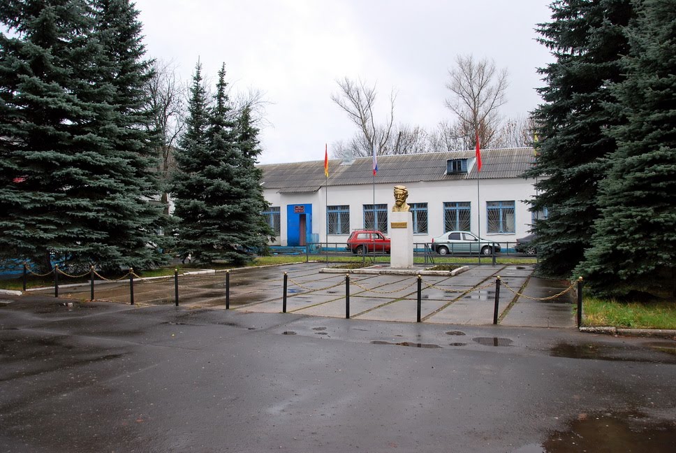памятник Воровскому.