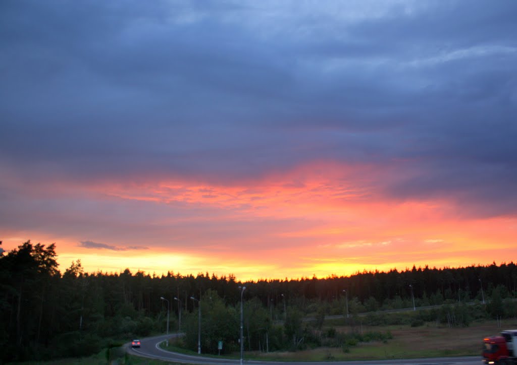 colorful evening