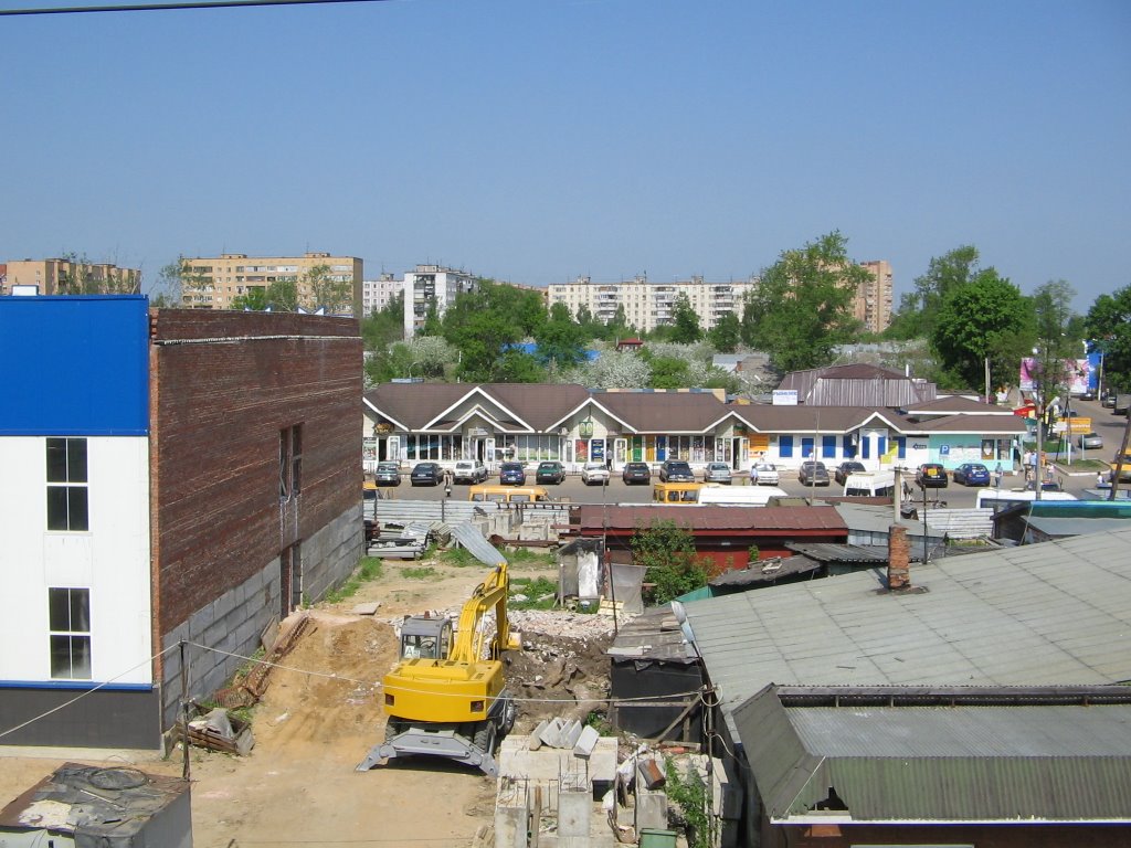 Строительство на привокзальной площади (2006 г.) / Building on Privokzalnaya Square