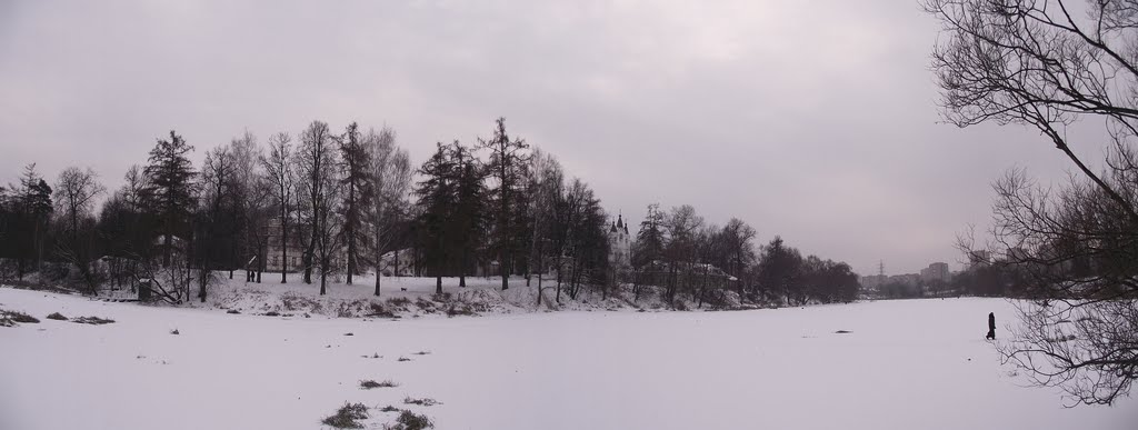 Панорама усадьбы Вяземы