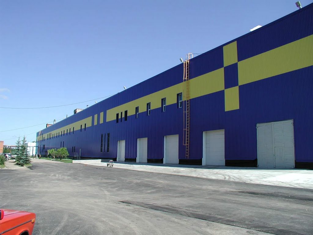 Bottlery of Plant Fonte Aqua - russian beverages manufacturer. Photo 2003.
