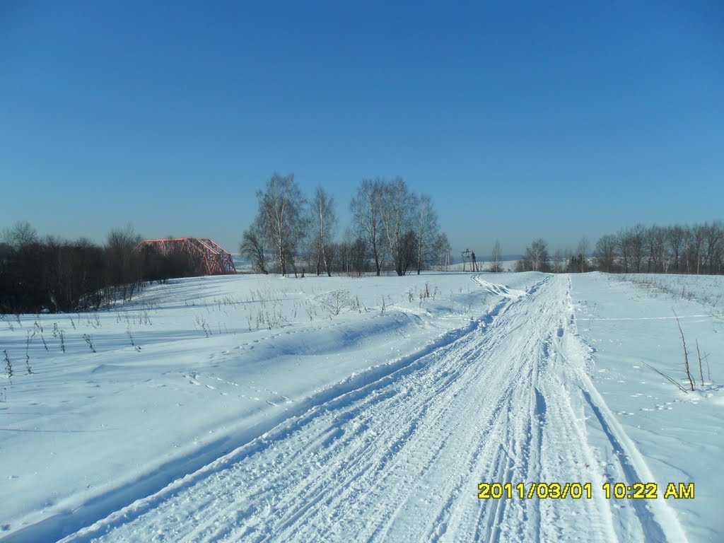 Лыжная трасса "Северный луч". м