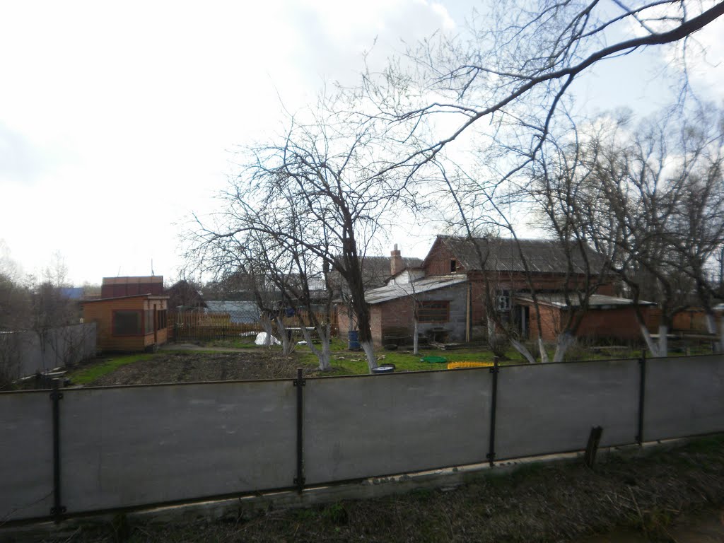 Isba and garden in Drezna