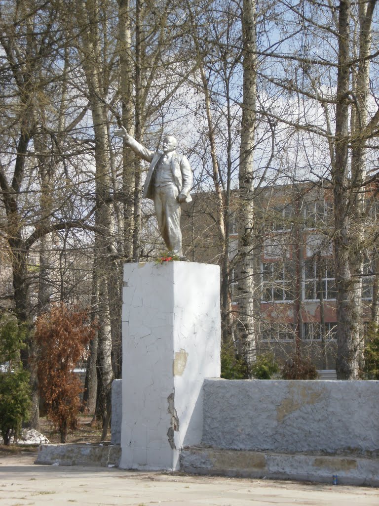 Lenin statue in Drezna