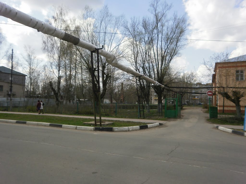 Water pipelines in Drezna