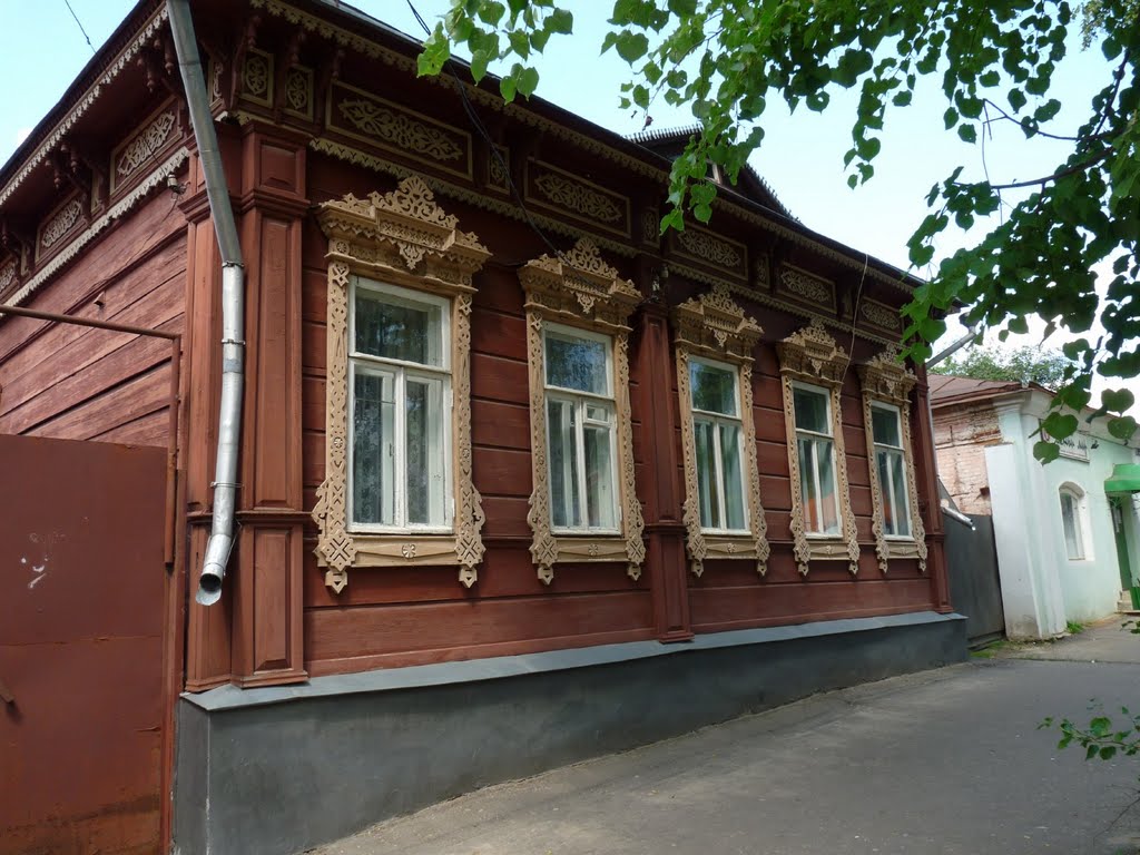 Резные наличники.