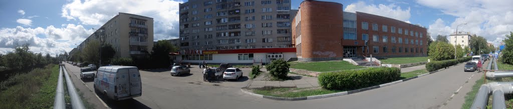 Улица Мичурина. Музыкальная школа. Август 2010