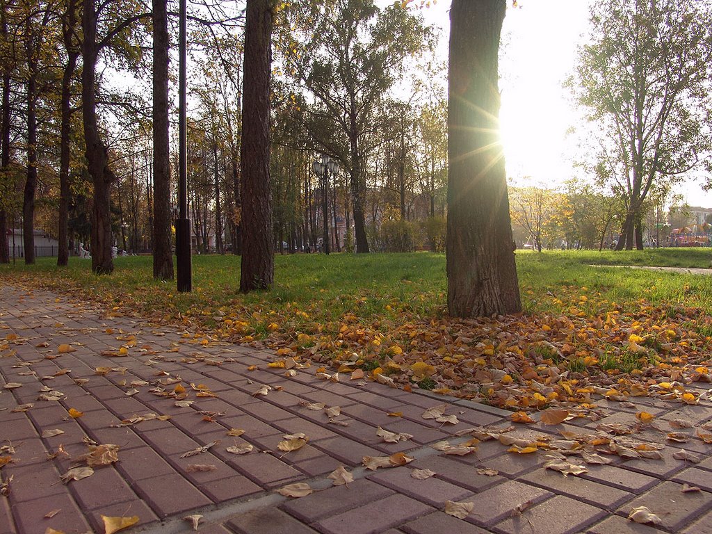 Климовск. Городской парк