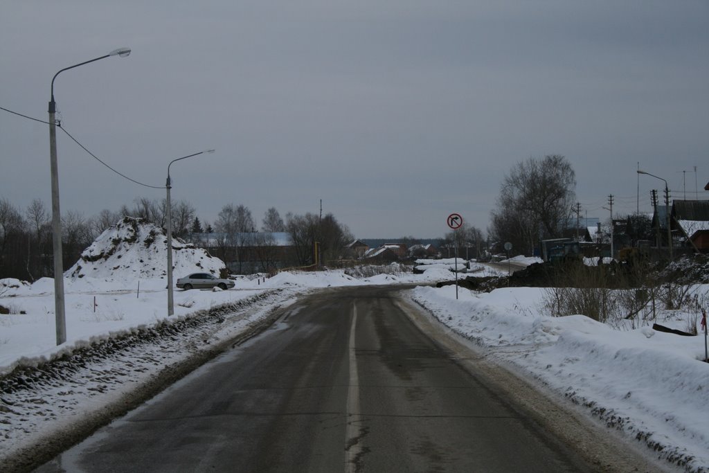 Ререкрёсток строящейся объездной дороги