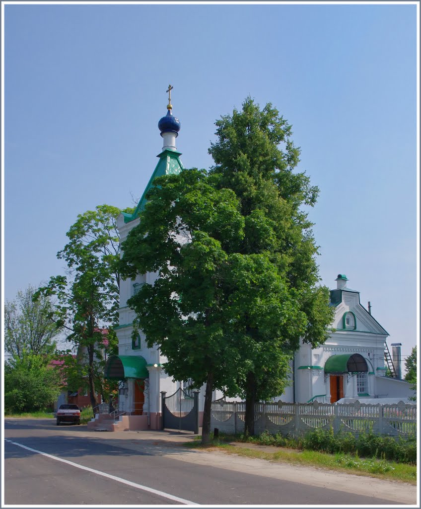 Егорьевск. Алексеевская (Нечаевская) церковь. 07.2013.