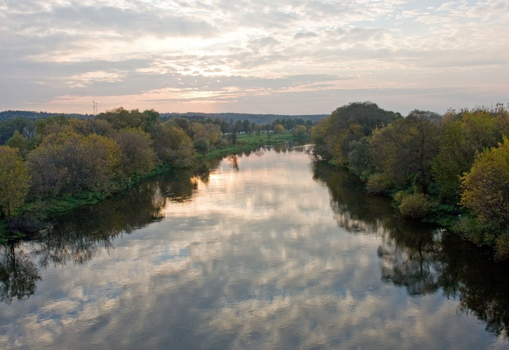 The Moskva River / Zvenigorod, Russia