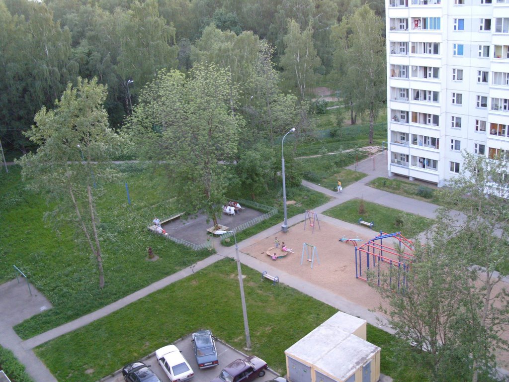 Вечером 30 мая 2007 на Березовой аллее