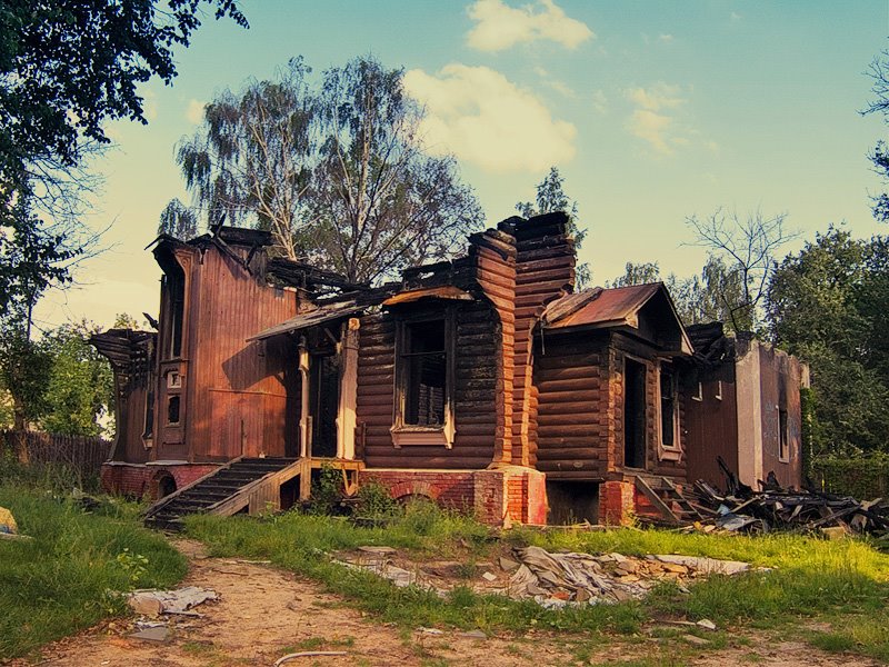 Дом Лыжина. Август 2008.