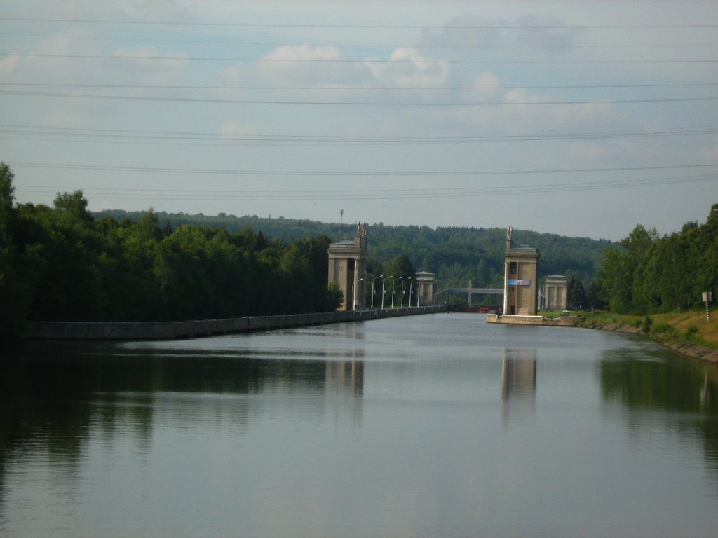 Lock #6, Iksha. Шлюз №6 в Икше