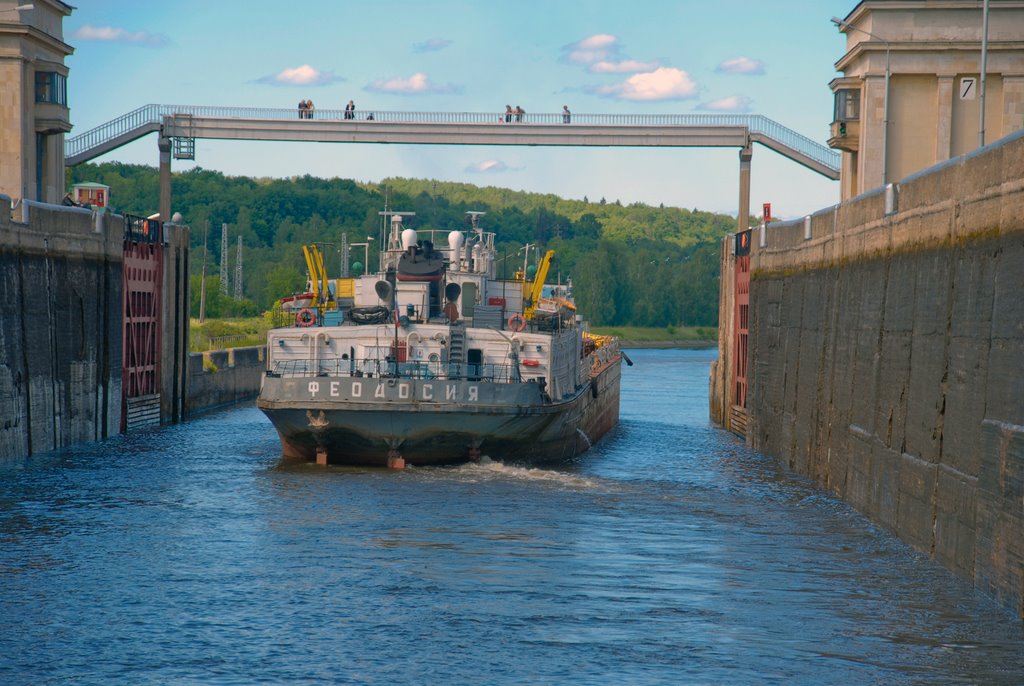 Russia - Locks in the Volga River