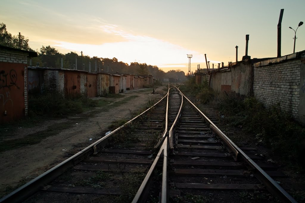 пути в гаражах